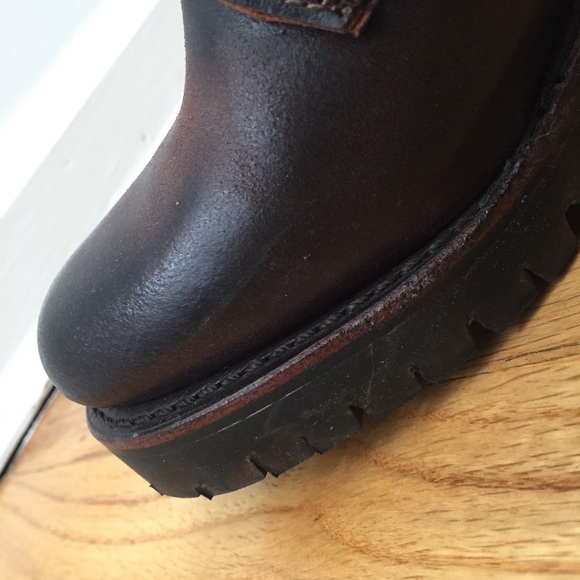 Frye Sabrina Moto lace-up - Picture 7 of 8